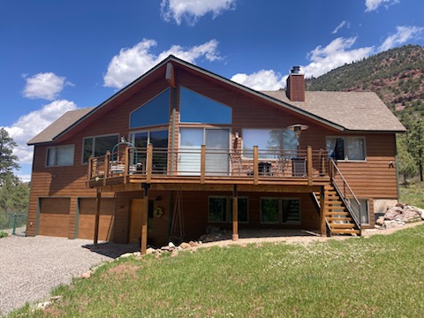 Ouray Co House for rent month long. Vacation rentals in the Rocky Mountains